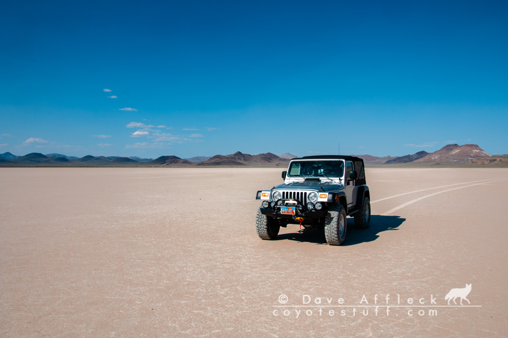 Jeep on Lunar Lake