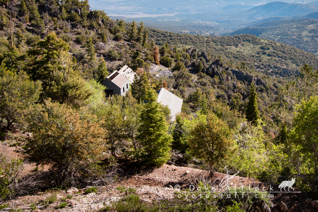 Buildings and tram house at Belmont mine