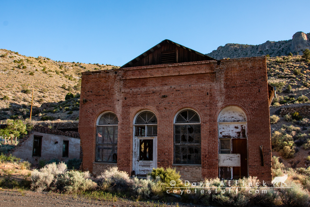 Original brick building in fair shape