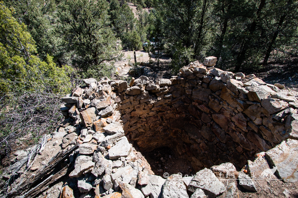 Cistern above arrastra