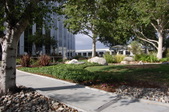 Exterior area behind Building 1