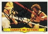 Wrestling Signed Trading Cards