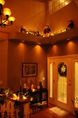 House decorated for Christmas 2008