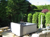 The Great Hot Tub Move - getting it out