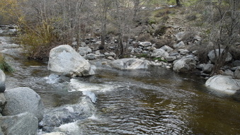 SAN GABRIEL RIVER WEST FORK AT BRIDGE