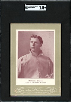 Mordecai "Three Finger" Brown