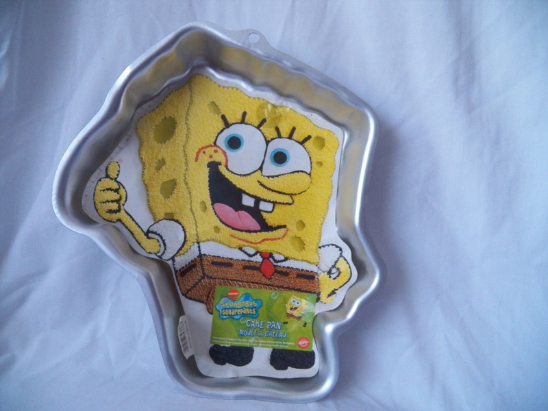 Wilton Spongebob Squarepants Cake Pan 2105-5130 2002 ...