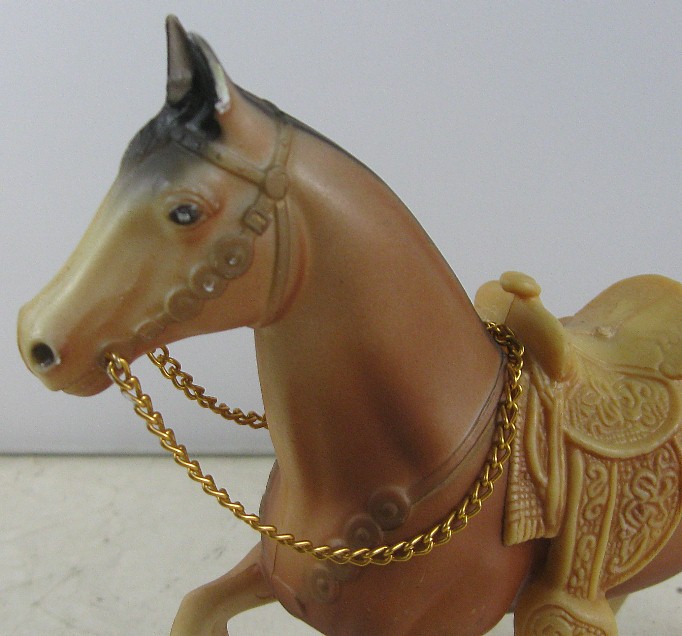 vintage plastic horses