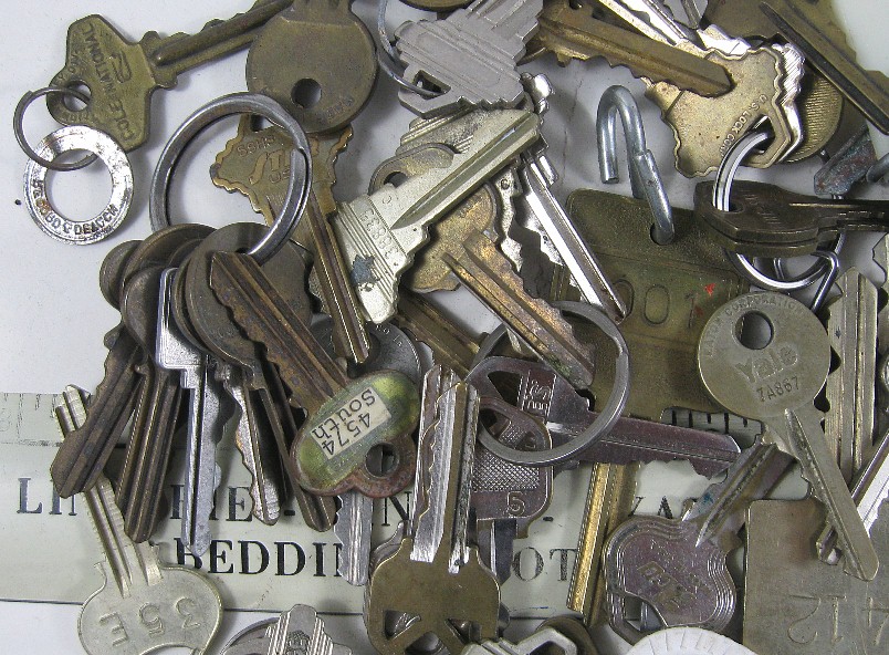 Lot of Vintage Door Lock Keys | eBay