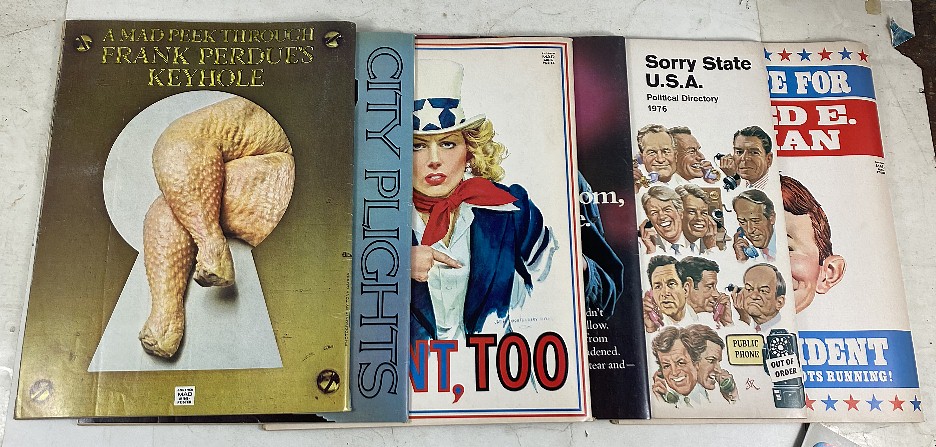7 Vintage 50 Cent Mad Magazine No 180, 181, 182, 183, 185, 187