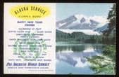 Menu Postcards from Other Airlines
