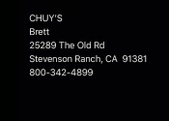 Chuy’s - Stevenson Ranch