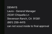 Dennys - Stevenson Ranch