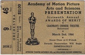 Academy Awards Memorabilia