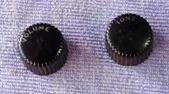 1950's or 1960's Chocolate Harmony knobs