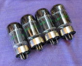 (4) Quad NOS JAN GE 6550A 