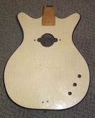 Mid 1960s Danelectro Convertible body