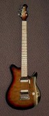 OLP MM1  Guitar quilted Sunburst