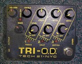 SansAmp Tri-OD pedal excellent