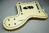 Silvertone Thin Twin Pickguard & Pickup
