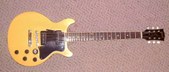 TV Yellow double cutaway Gibson Les Paul