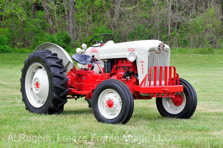 1955 Ford Model 600 Tractor Raw