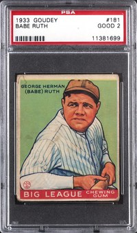 1933-1934 Goudey's