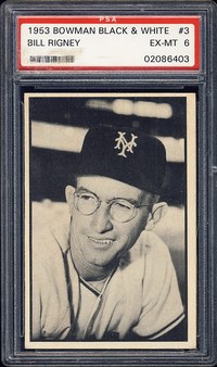 1953 Bowman Black and White