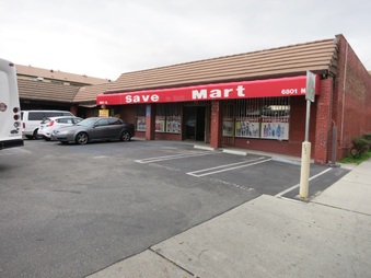 "Save Mart" - Empty Store Front