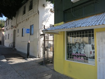 Witmer between 3rd and Miramar