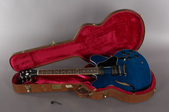 2001 Gibson ES335 Beale Street Blue 0814