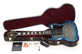 2008 Gibson SG CS Blue Sparkle 0417