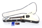 2011 Gibson FlyV Trem White 0577