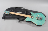 97 Music Man Axis Translucent Blue Quilt