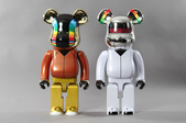 Medicom Bearbrick 1000% Daft Punk Discov