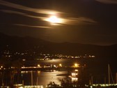 Feb. 5th Sunset and Moonrise