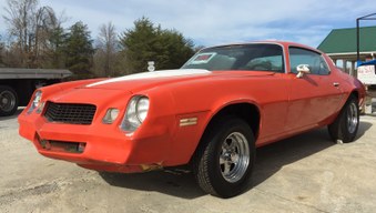 Sorry SOLD! 1980 Camaro! Body only