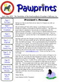 Pawprints April-May 2019