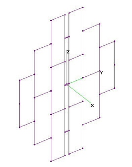 UHF 21El Curtain Array - NO Refl