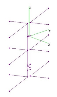 UHF M3 3-Bay Bowtie - NO Reflector