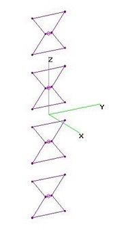 UHF 4-Bay Hourglass-Loops - NO Refl