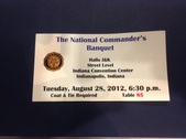 08 28 2012 National Commanders Banquet