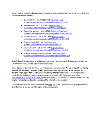 JOBS 01 30 2015