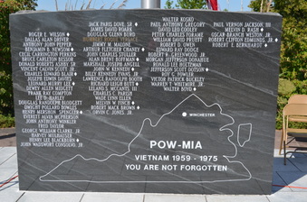 Sept 19, 2015 POW MIA Recognition Day