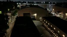 Night Study - Radford Admin Roof