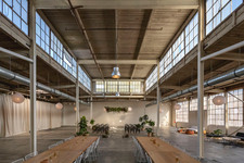 Empty Old Gallery & Lofts