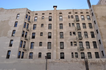 EXTERIORS NEXT TO PARKING LOT