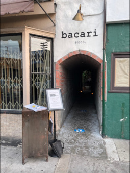 BACARI ON W. 3RD.