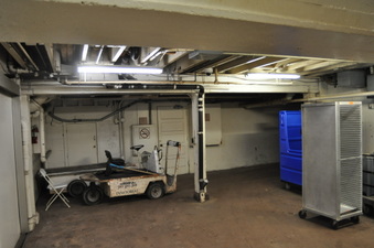 UNDERNEATH EAST END OF STADIUM