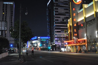 OLYMPIC BETWEEN FIGUEROA AND 110 FRWY